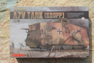 MENG TS-017 A7V TANK KRUPP German Heavy Tank